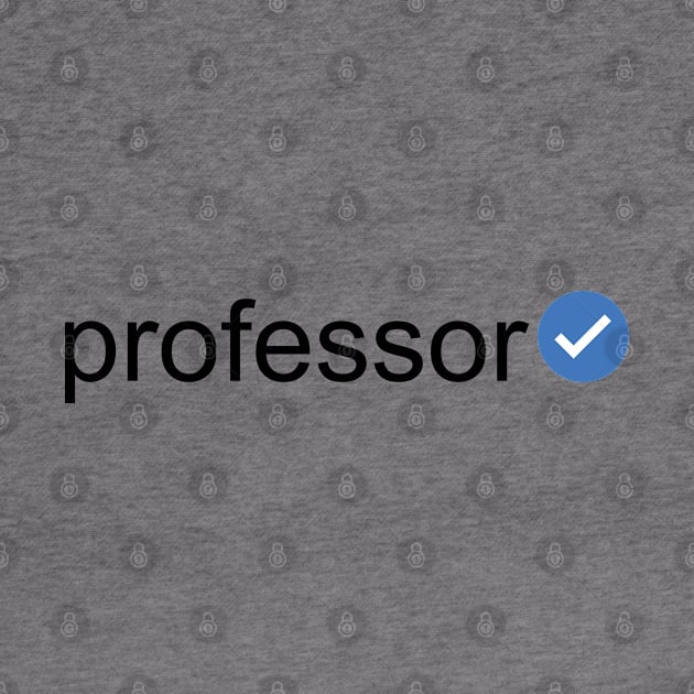 Verified Professor (Black Text) by inotyler